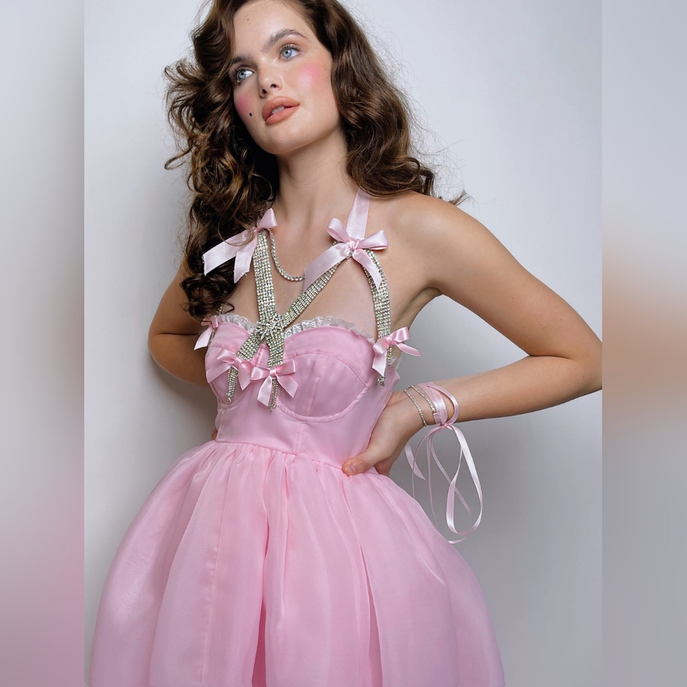 Selkie Corset French puff dress